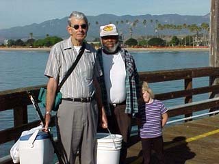 Gene, Charley and my granddaughter.